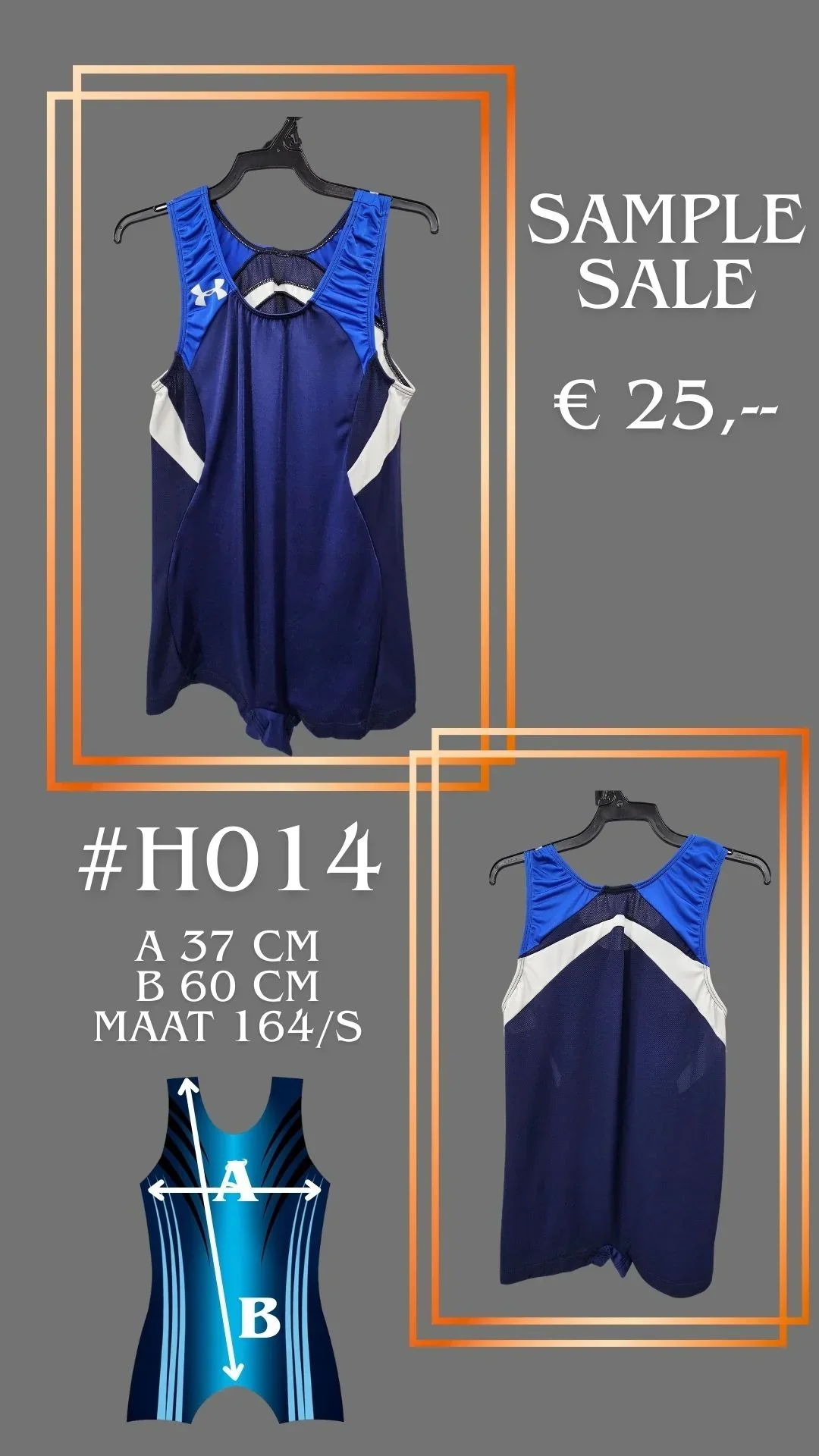 UA Sample H014 maat 164/S